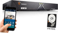 16-Channel Hybrid 4-in-1 DVR Security Recorder with 2TB Hard Drive W459701