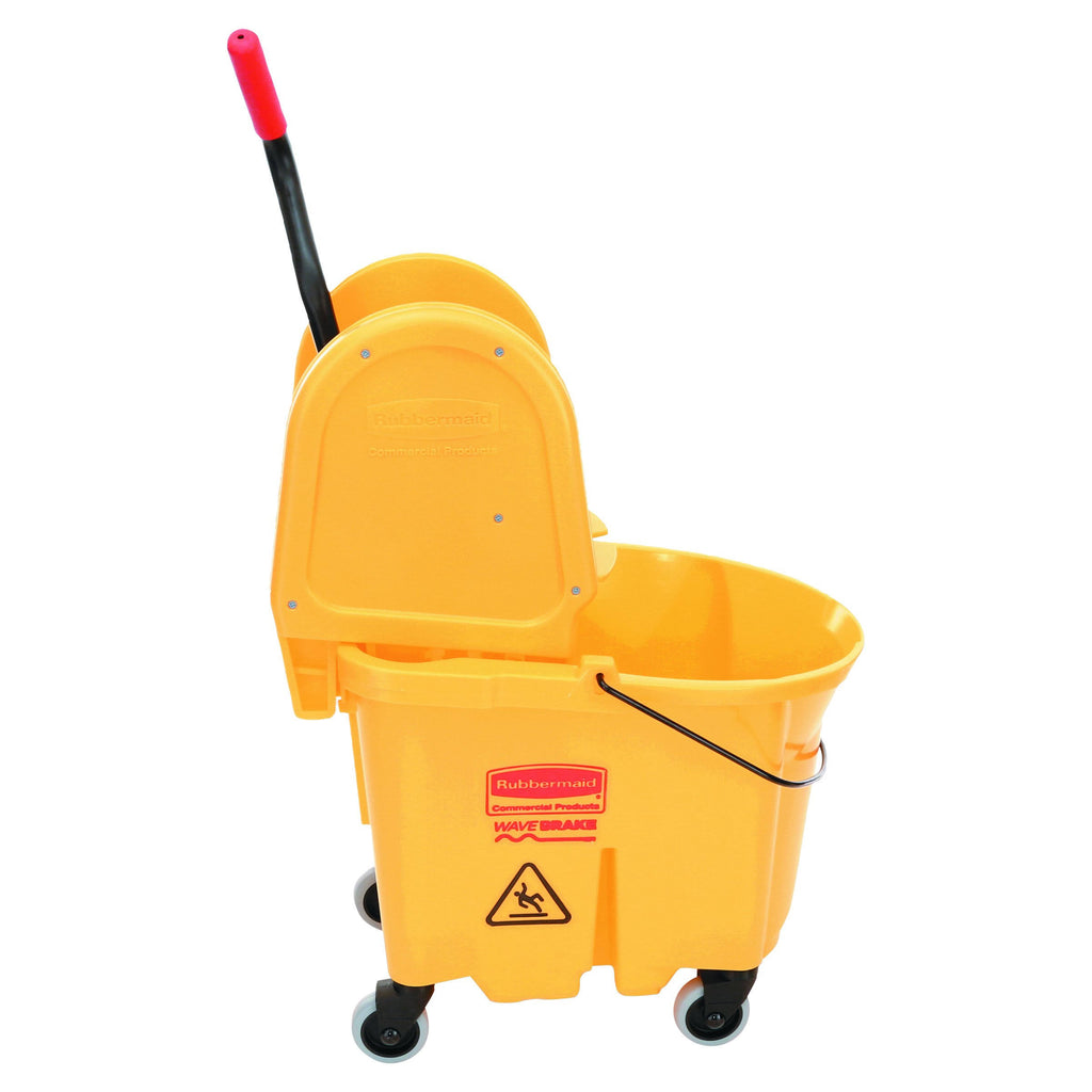 Yellow 35 Quart Bucket/Wringer Combination W3447