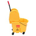 Yellow 35 Quart Bucket/Wringer Combination W3447