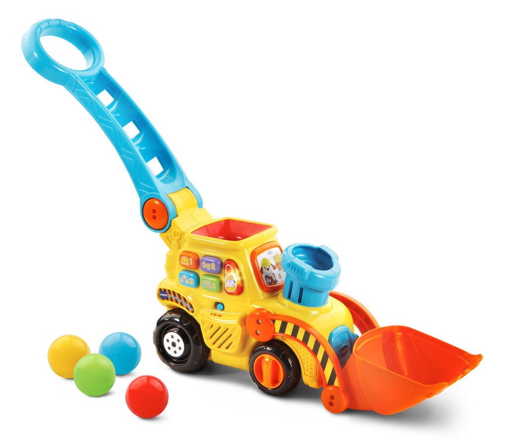 Push and Pop Bulldozer Toddler Learning Toy E9157