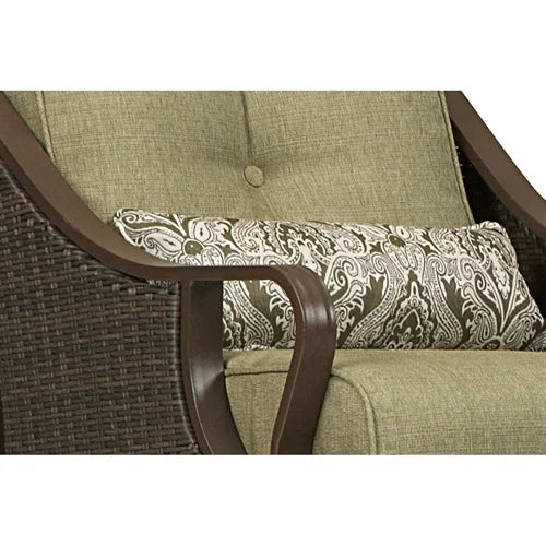 Vintage Meadow 4-Piece Wicker and Steel Conversation Set K54363