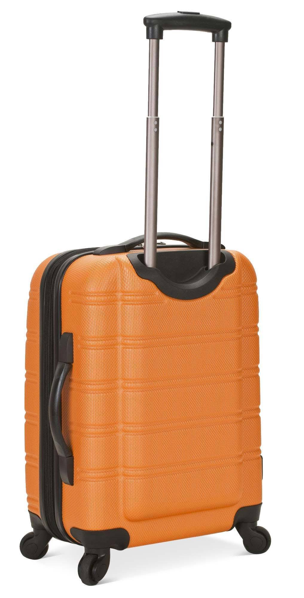 Green Expandable ABS Carry On Q470724