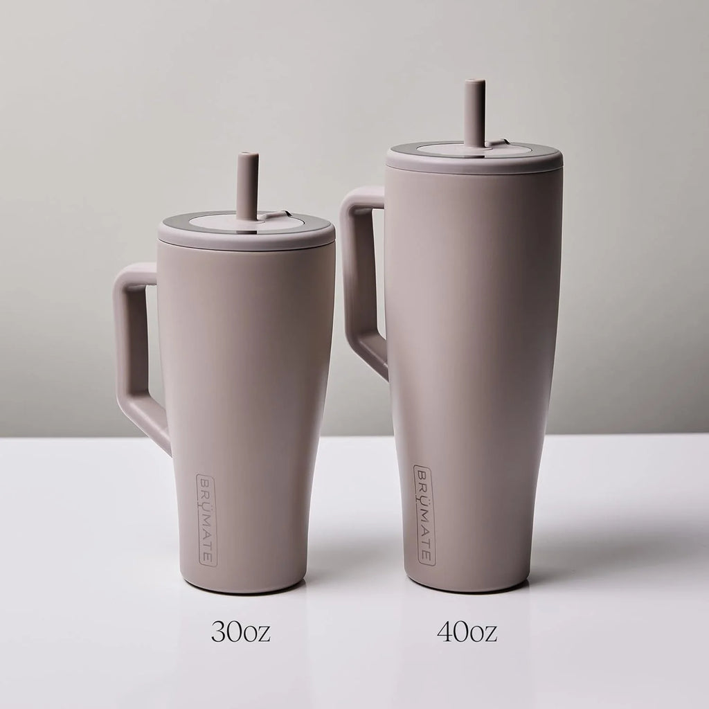 30 oz Stainless Steel Insulated Tumbler with Lid and Straw T6528