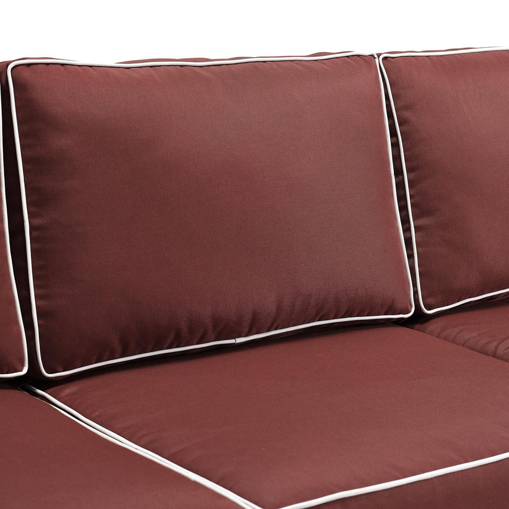 Outdoor Wicker Sofa T232