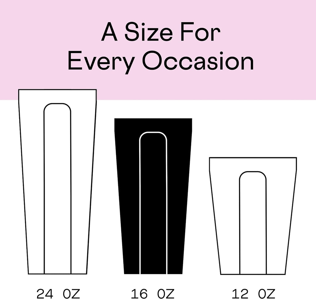 16 Oz Insulated Water Bottle With Lid I223862