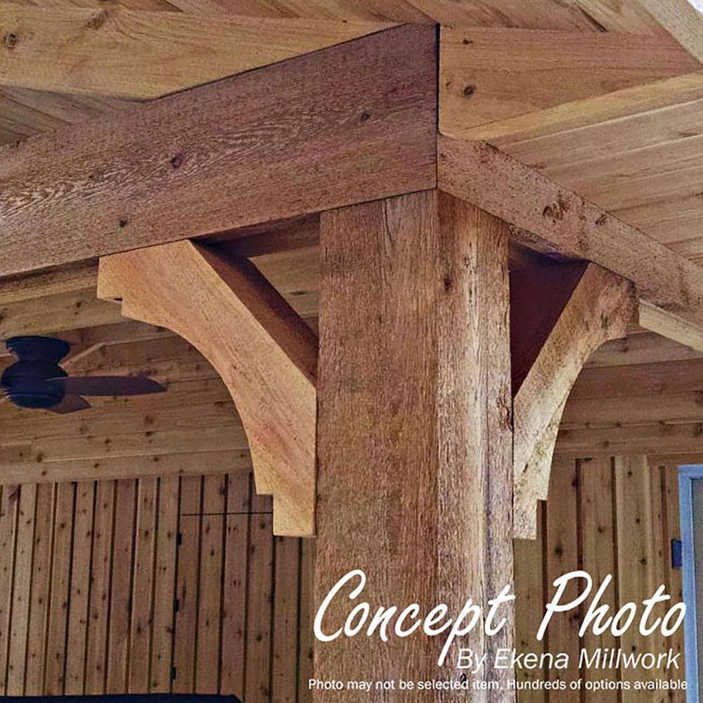 Traditional Rough Sawn Brace, Douglas Fir Z584956