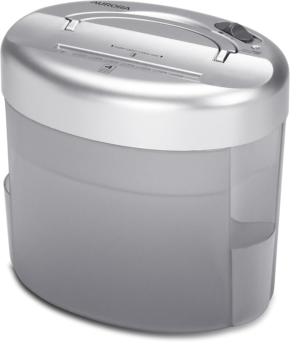 8-Sheet Cross-Cut Paper and Credit Card Shredder with Wastebasket, Pack of 2 N3559
