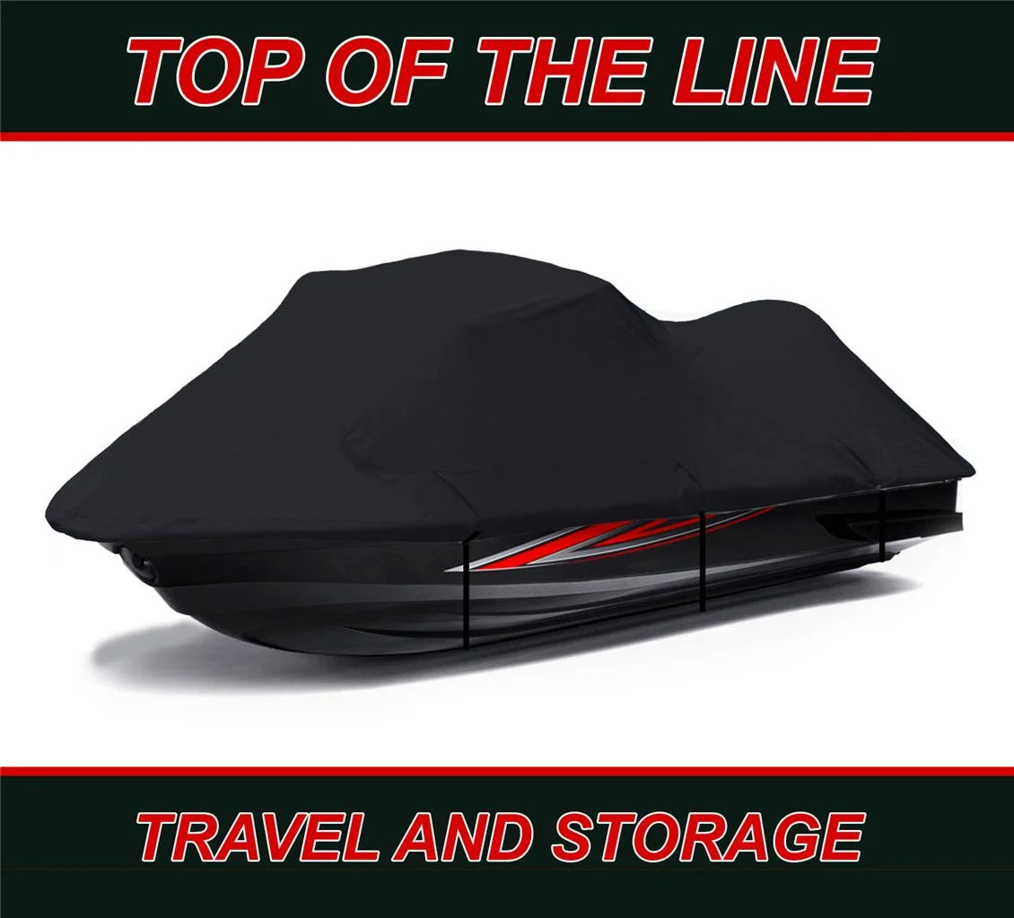 Black 600 Denier JetSki Cover G4879