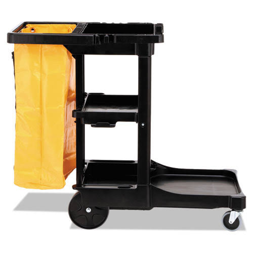 Black 55-60gal 1.65mil Recycled Can Liners, 100-carton L8441