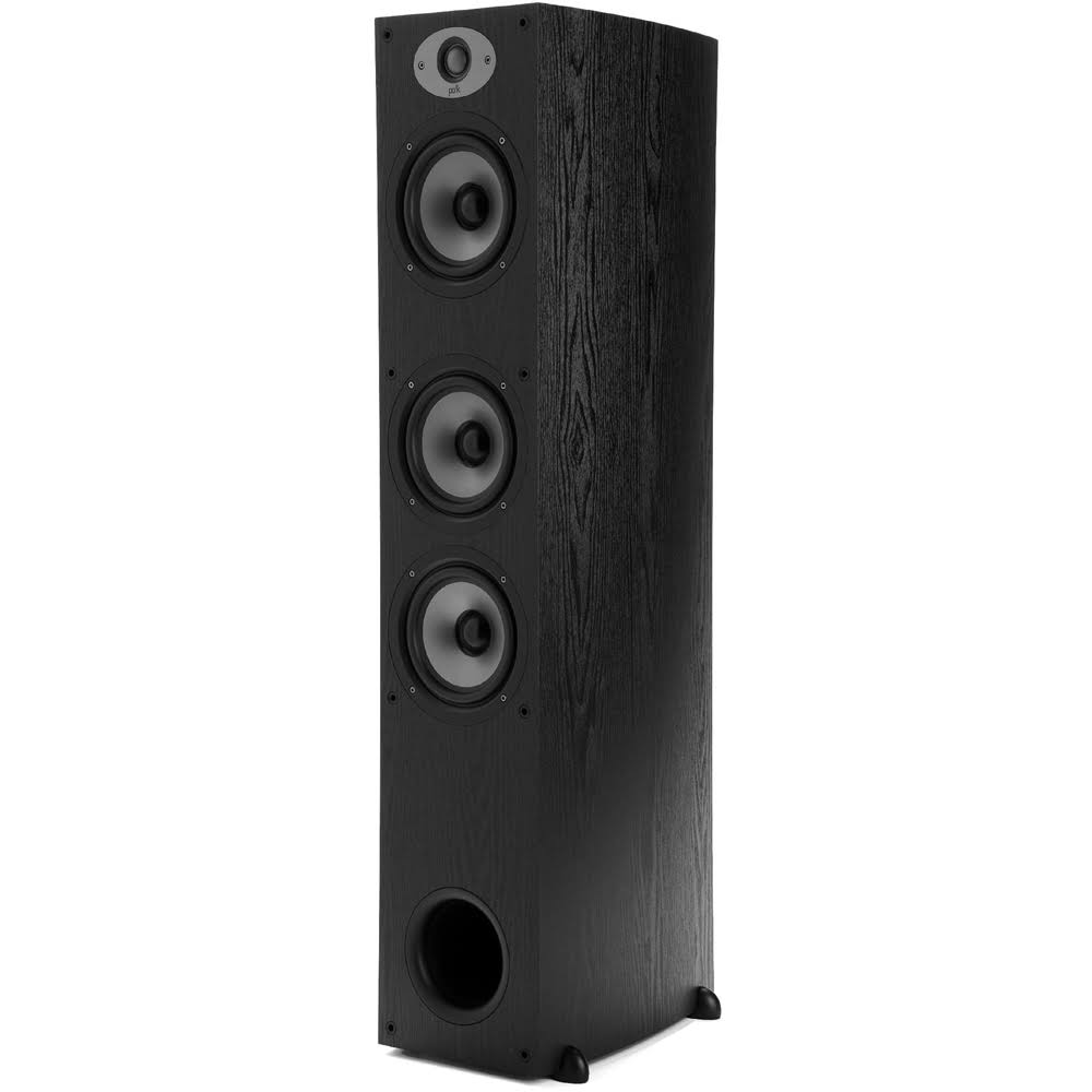 Black Tower Speaker with Three 6 1/2-Inch Drivers K997
