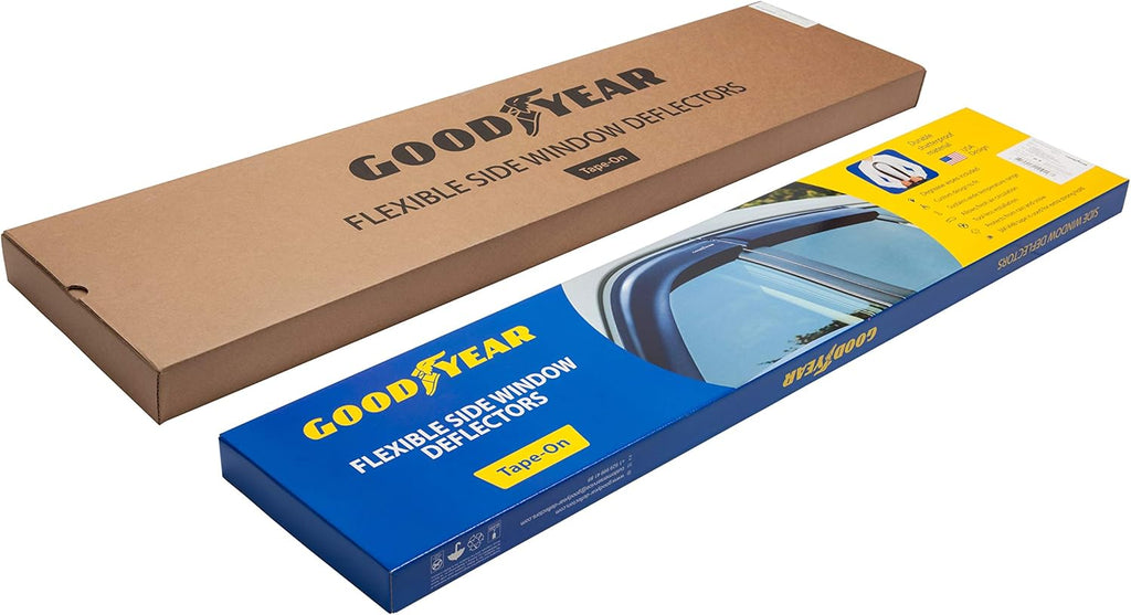 4 Pcs Shatterproof Side Window Deflectors B353