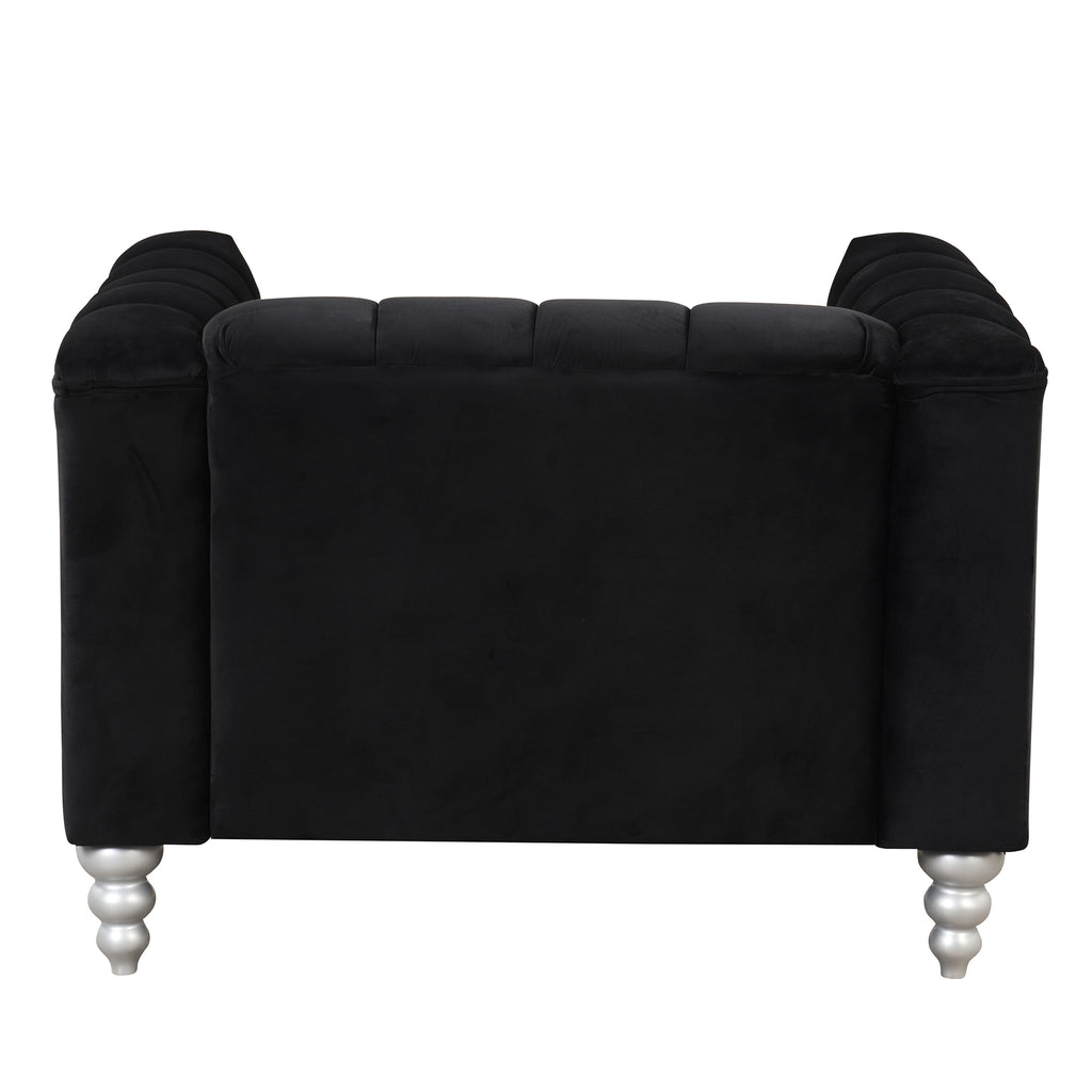 Modern Sofa with Solid Wood Legs U34134