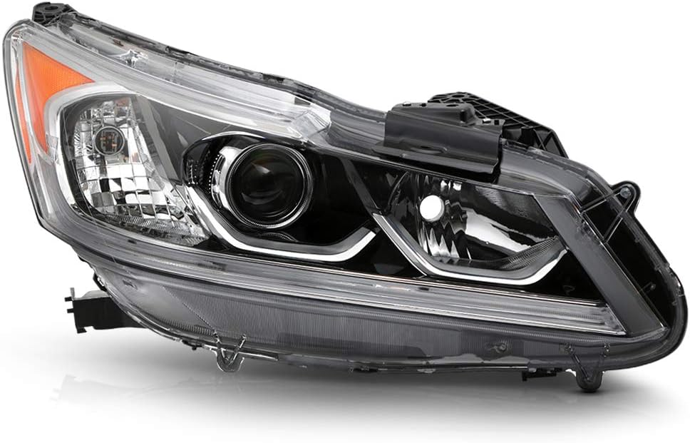 Passenger Side Headlight Assembly for 2016-2017 Honda Accord Sedan F4689