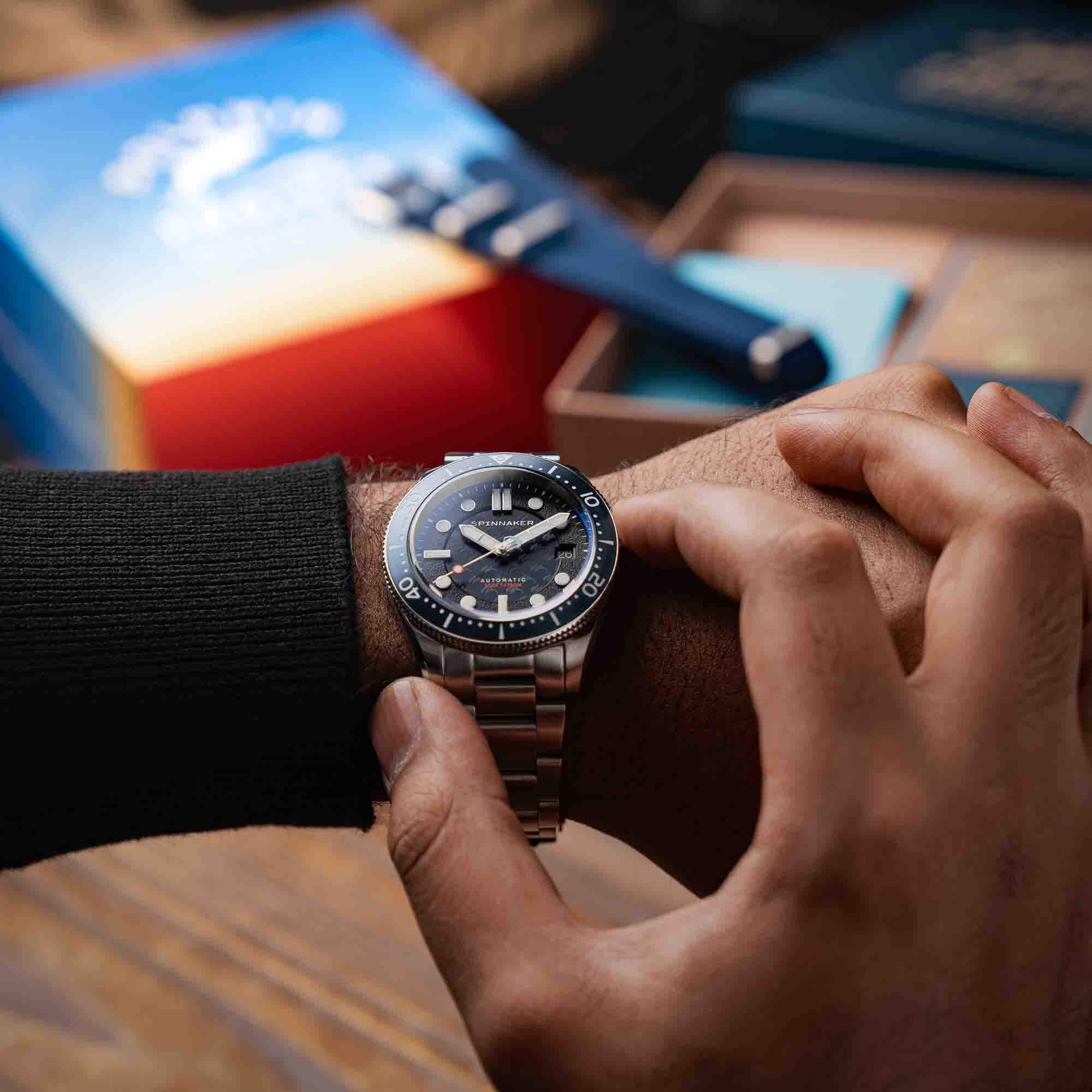 Ocean Blue Automatic Watch X7665