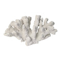 White Polyresin Coral Decor A537302