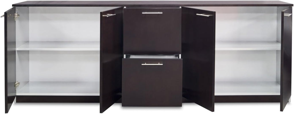 Polished Walnut Cabinet Credenza R175