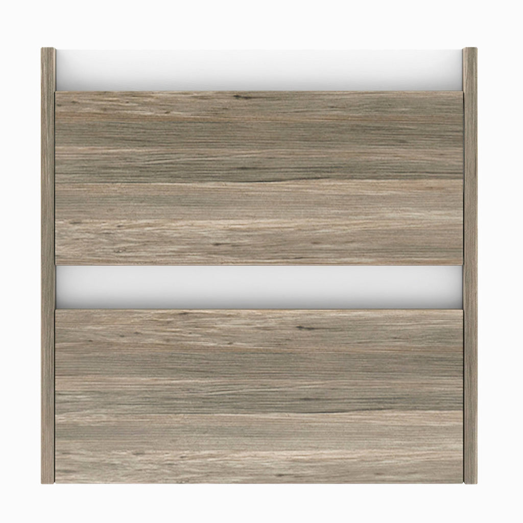 24 x 24 x 18 inch Oak Wood Bathroom Vanity Cabinet with Ceramic Top Sink I56128
