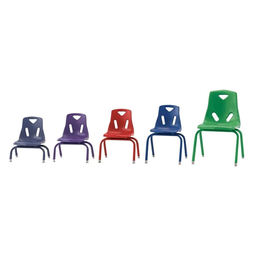 Teal Stacking Chairs Set of 6 C818