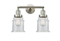 2 Light Brushed Satin Nickel Bath Vanity Light N9849