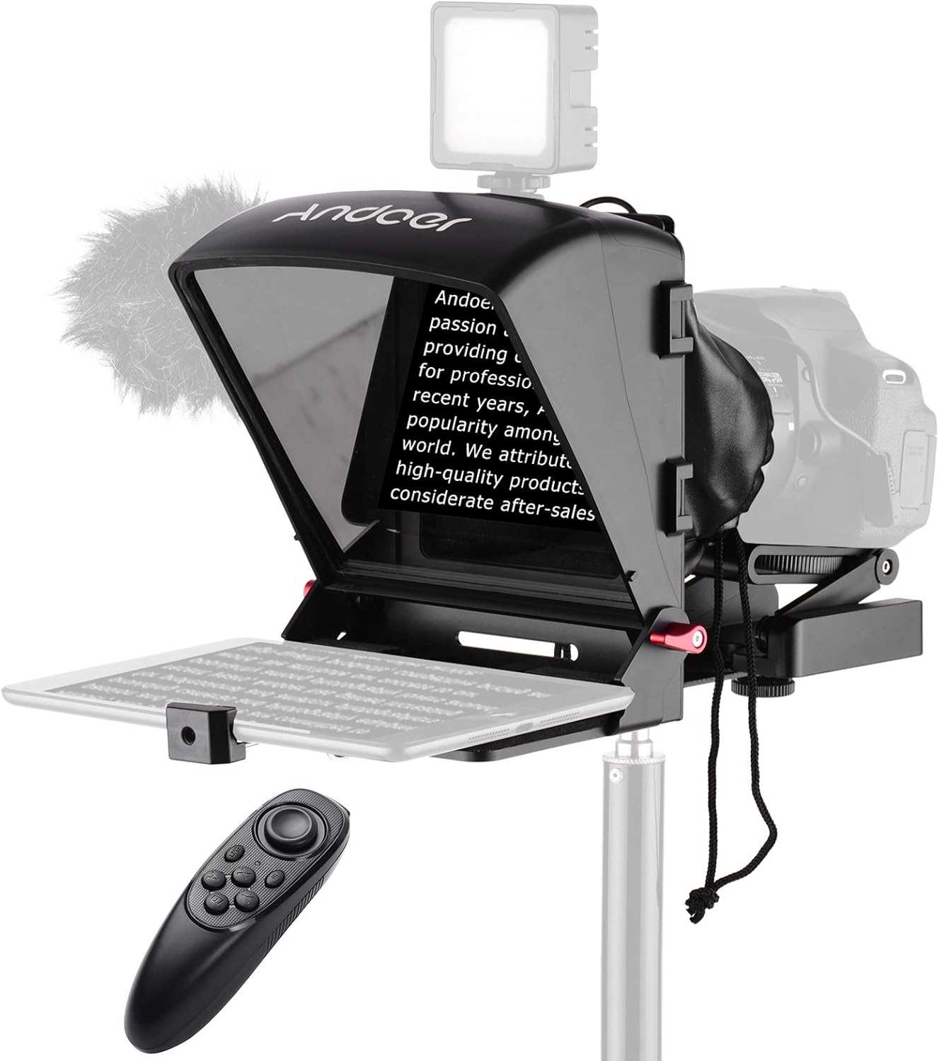 Portable Teleprompter with Remote Control D602746