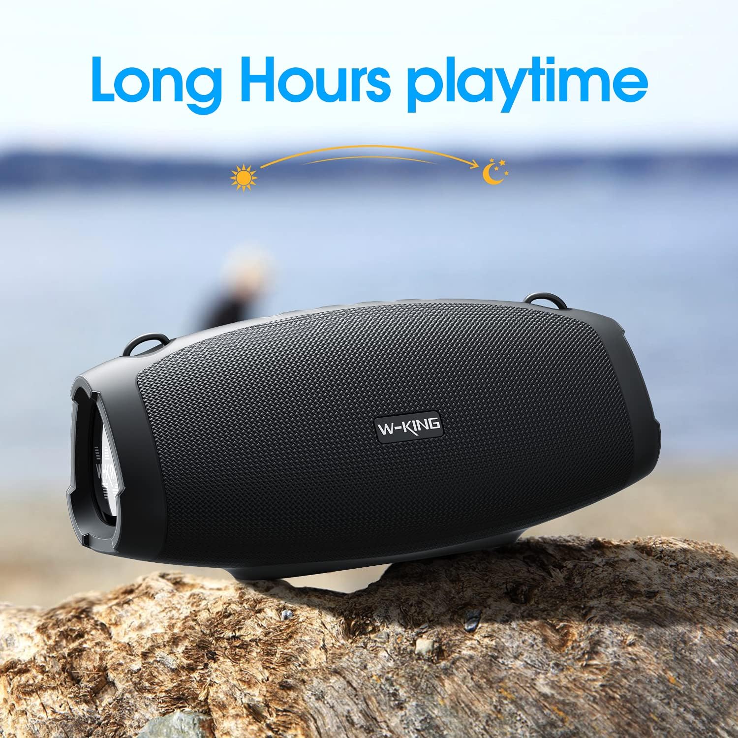 Bluetooth Speaker with Power Bank, IPX6 Waterproof, Bluetooth 5.0 P8612