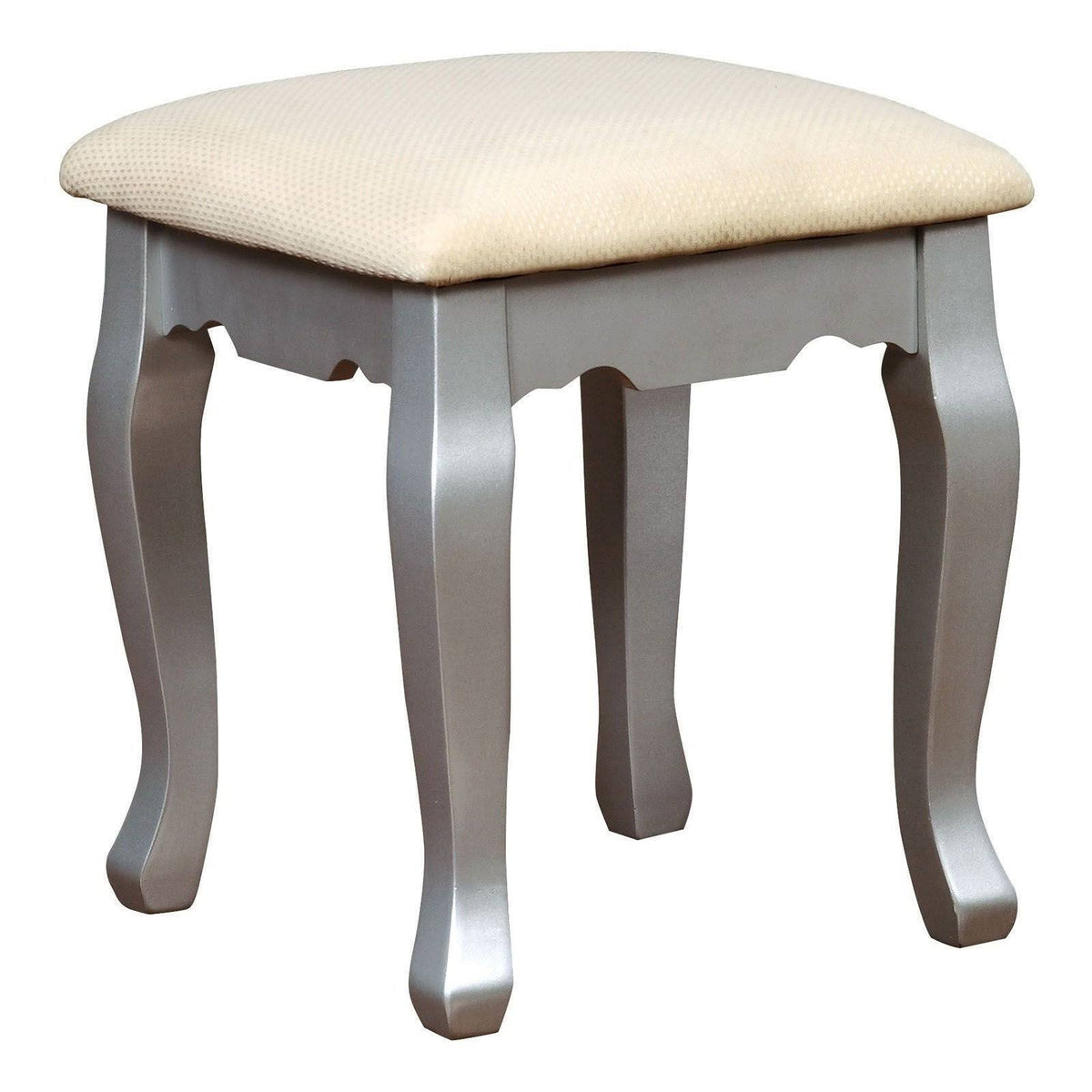 Silver Vanity with Stool F716527