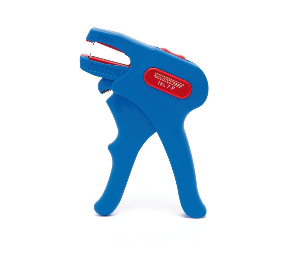 Automatic Wire Stripper for Flat Cable, 18-11 AWG (0.75-4.0 mm²), red/blue T5703