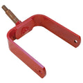 1/2 Inside Diameter Caster Yoke, 0.993 Shaft Size, Red Pack of 2 O4625