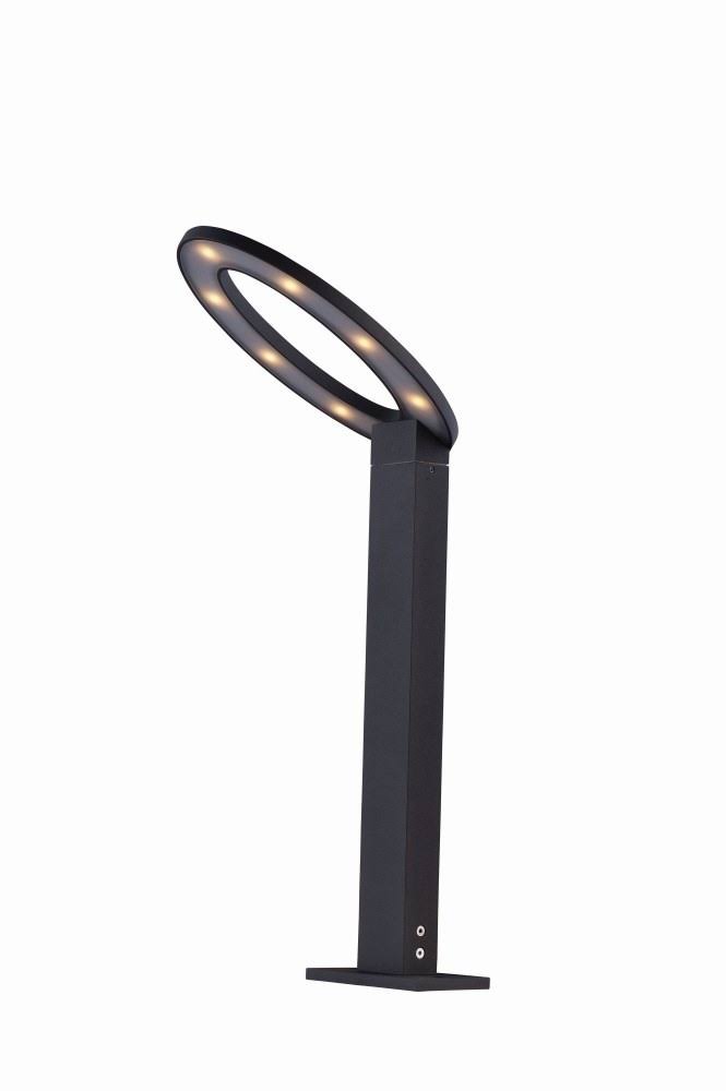 Satin Aluminum 7 Light LED Pathway Z1073