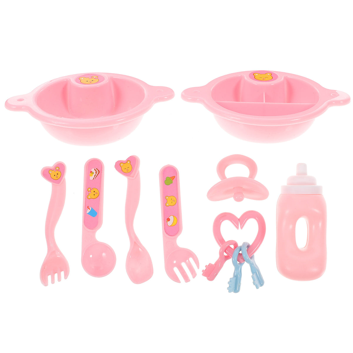 Pink Simulation Baby Doll Toy Set H537575