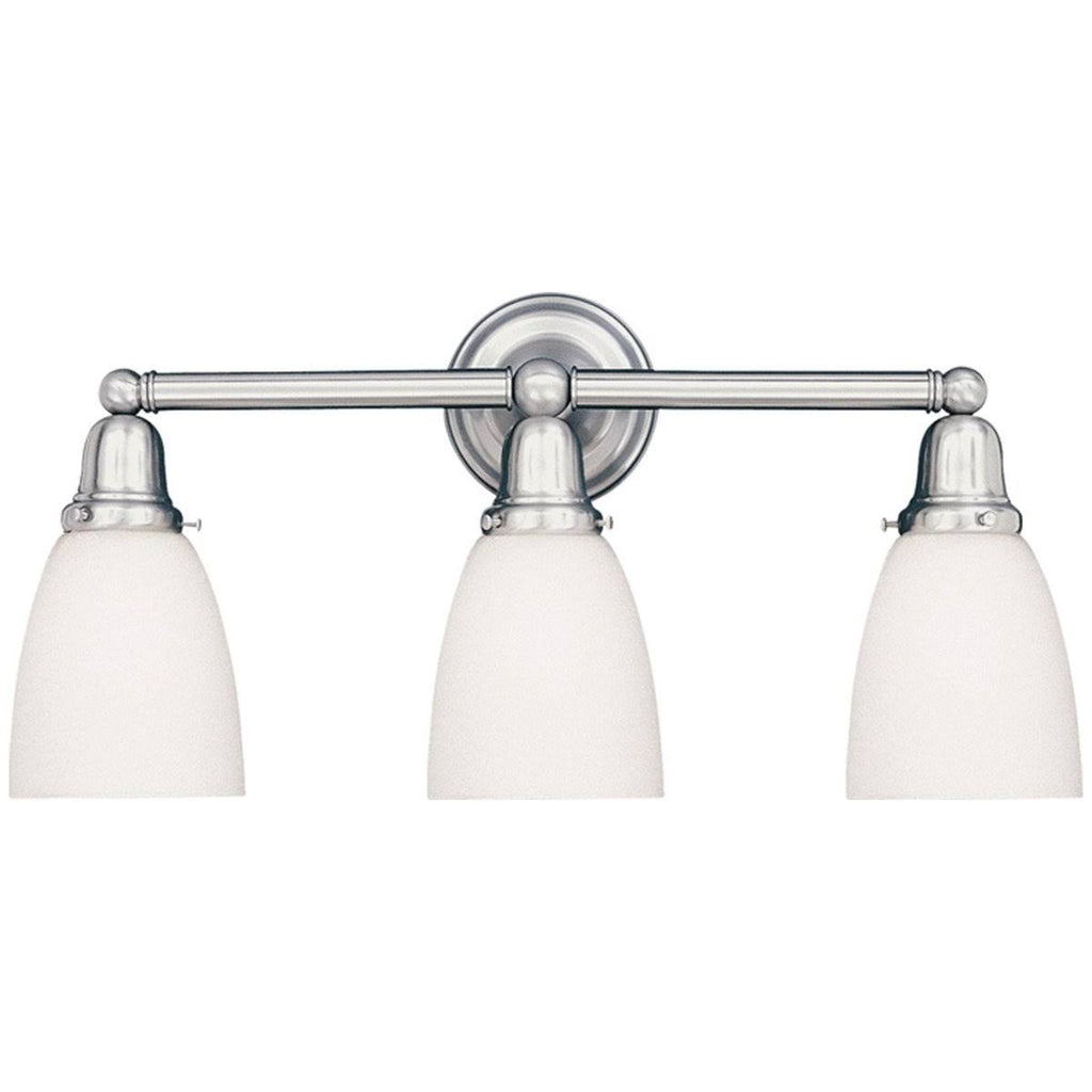 3 Light Bath Bracket Satin Nickel Z773