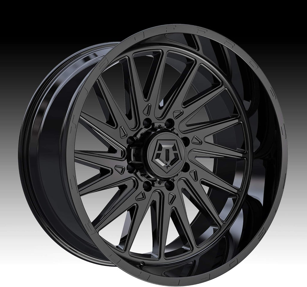 24x12 8x170-44mm Black Wheel Rim 24" Z65124