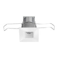 Recessed Lighting Mini LED Square Downlight Wet Location 4100K Flood Beam Spread White Finish N18999