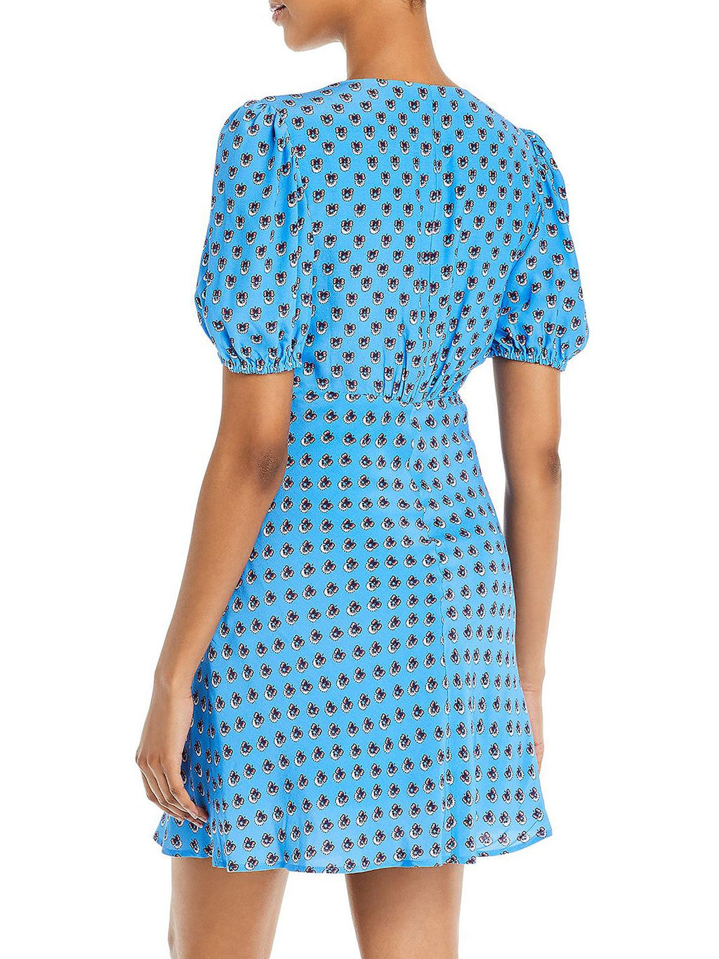Mini Sundress Puff Sleeve S8961