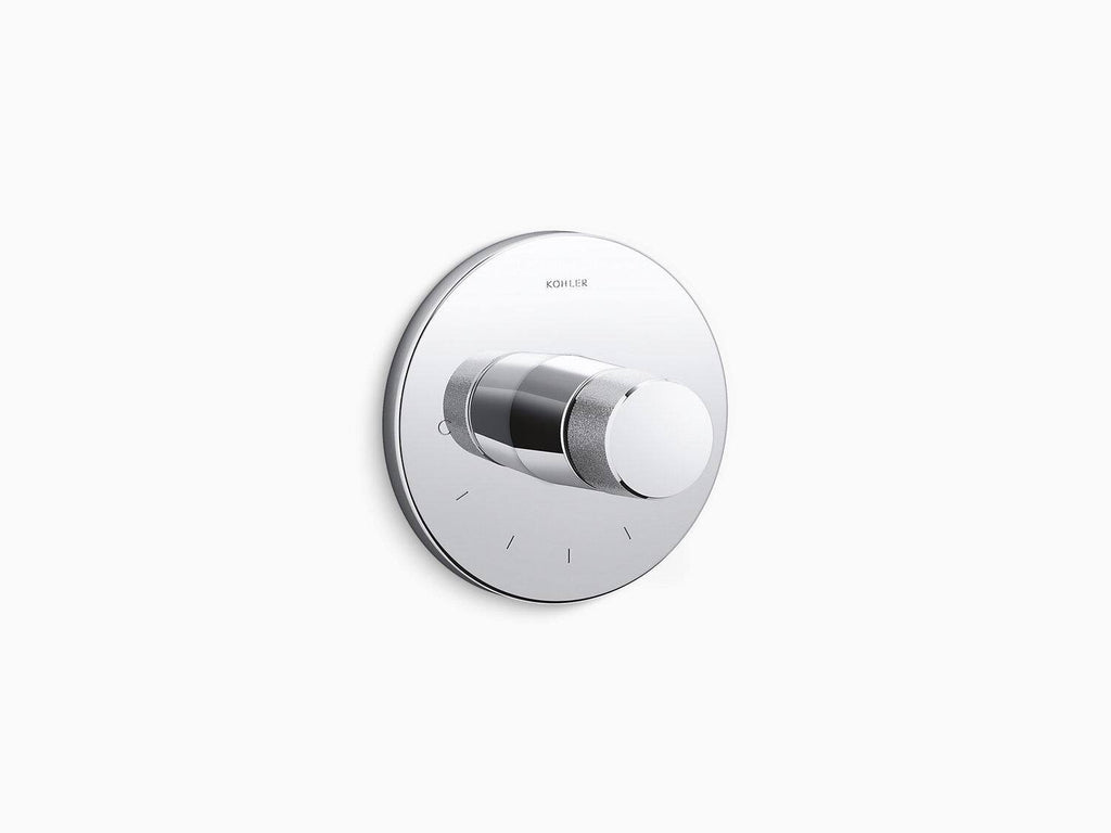 Matte Black Thermostatic Valve Trim U174