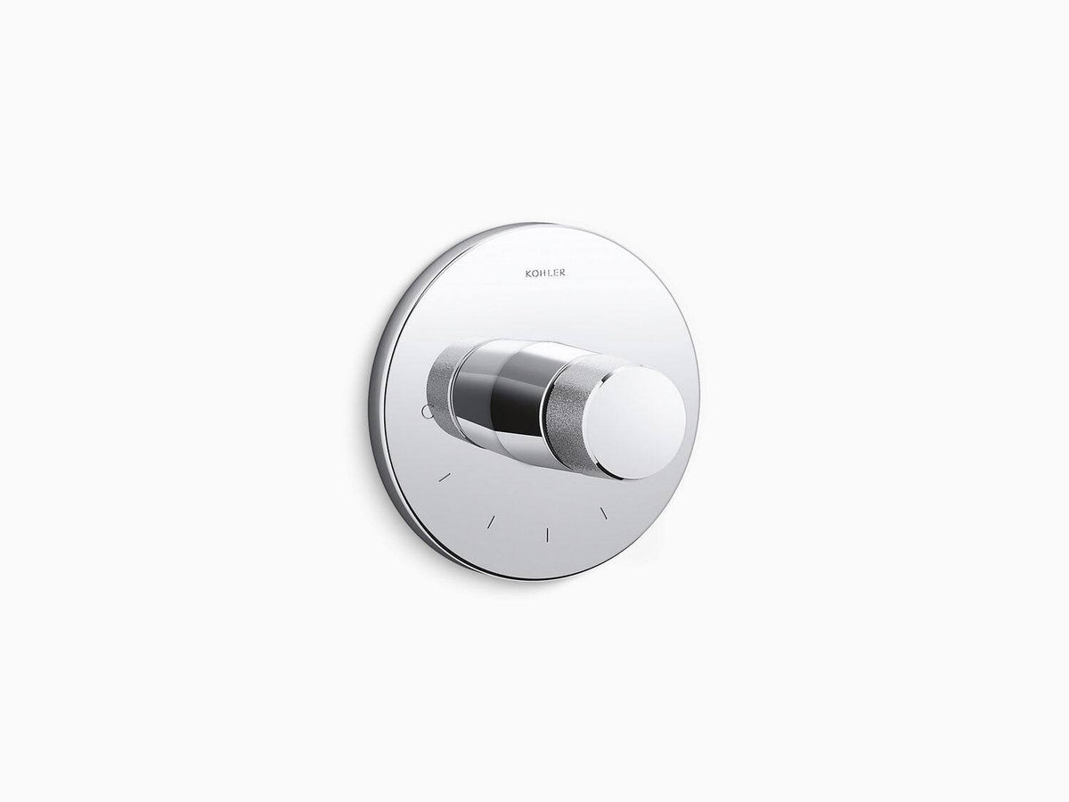 Matte Black Thermostatic Valve Trim U174