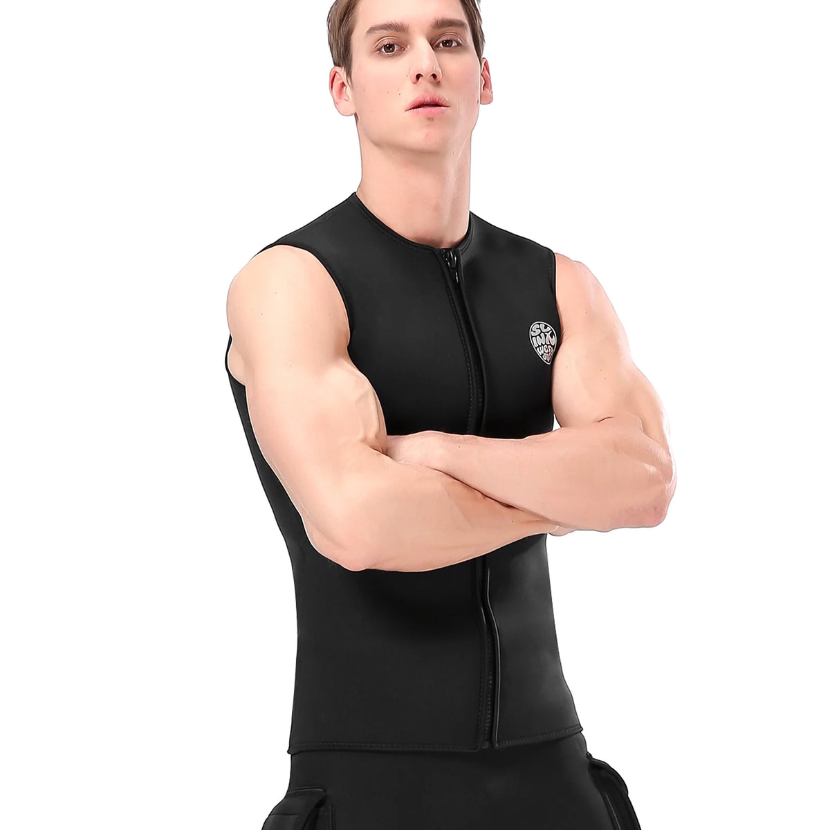 3mm Neoprene Sleeveless Thermal Vest Y108046