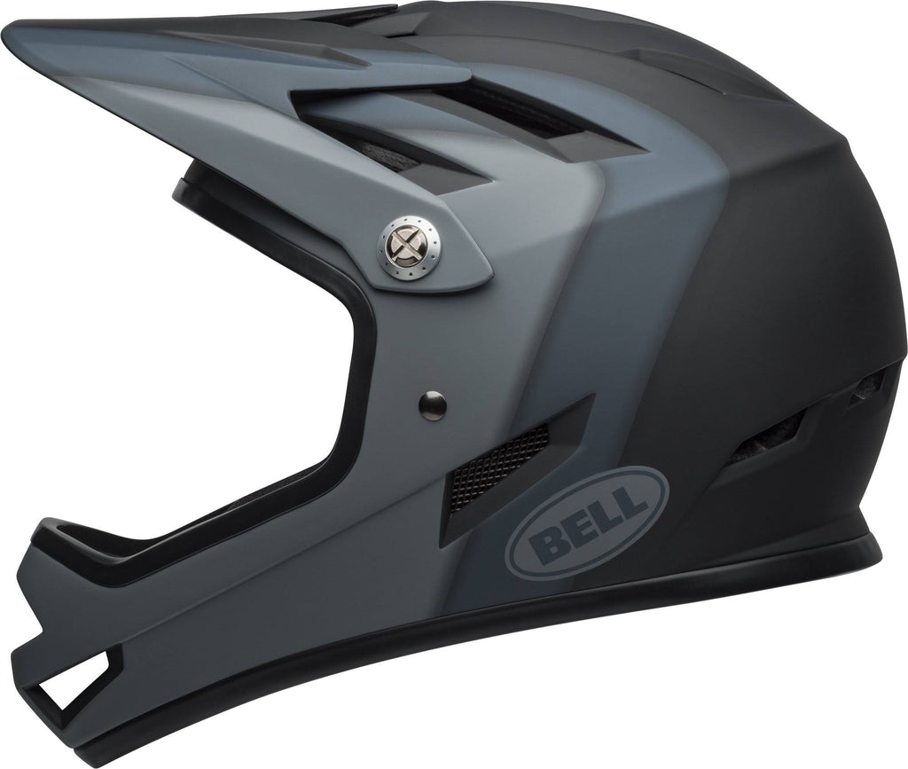 Matte Crimson Slate Gray Helmet U659
