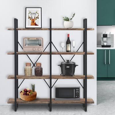 4-Tier Bookcase Storage Organizer M9799