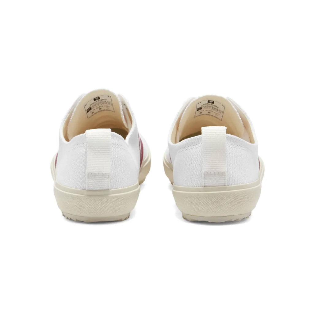 White Canvas Low Top Trainers K283