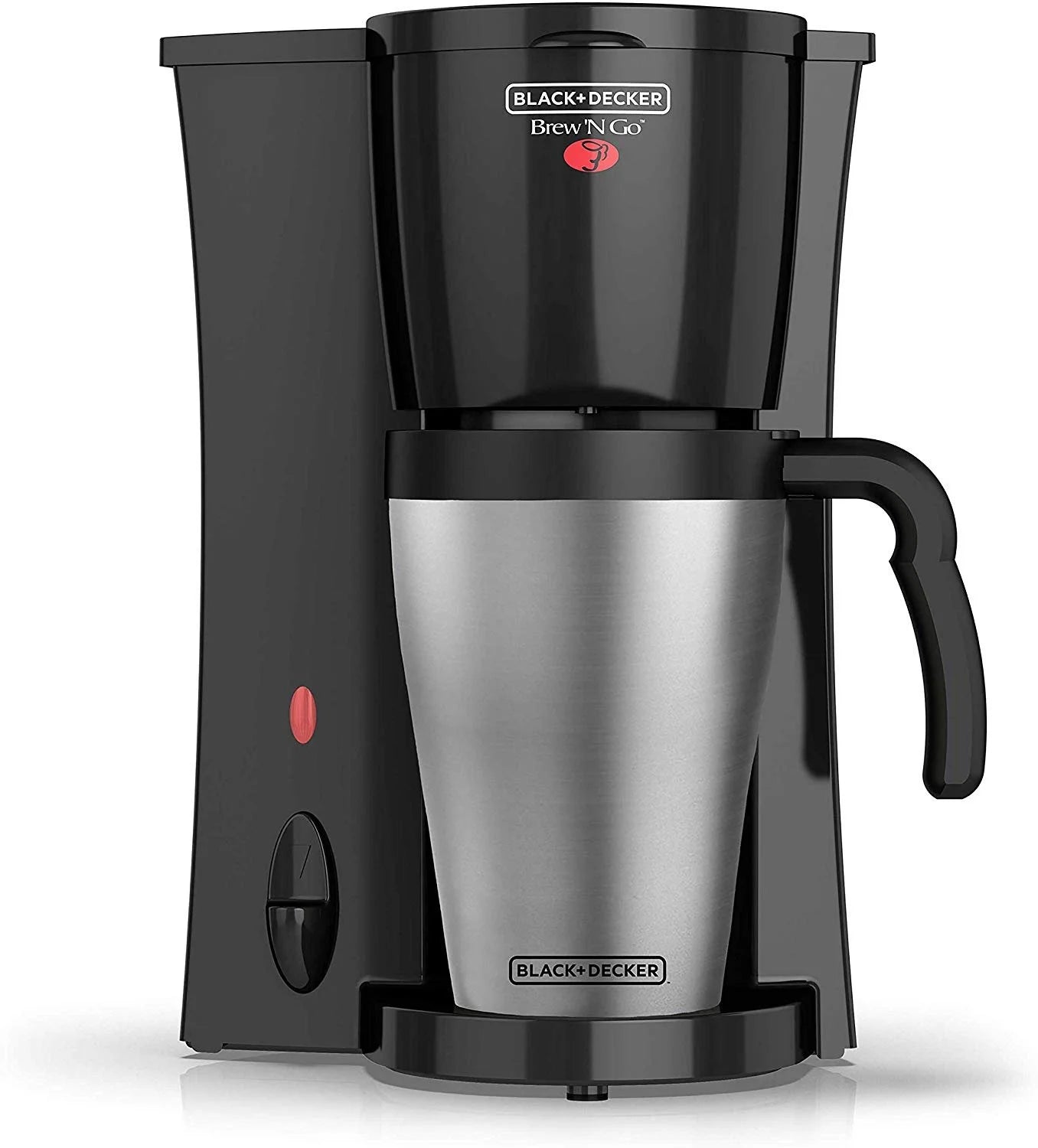 Black/Stainless Steel Coffeemaker W595