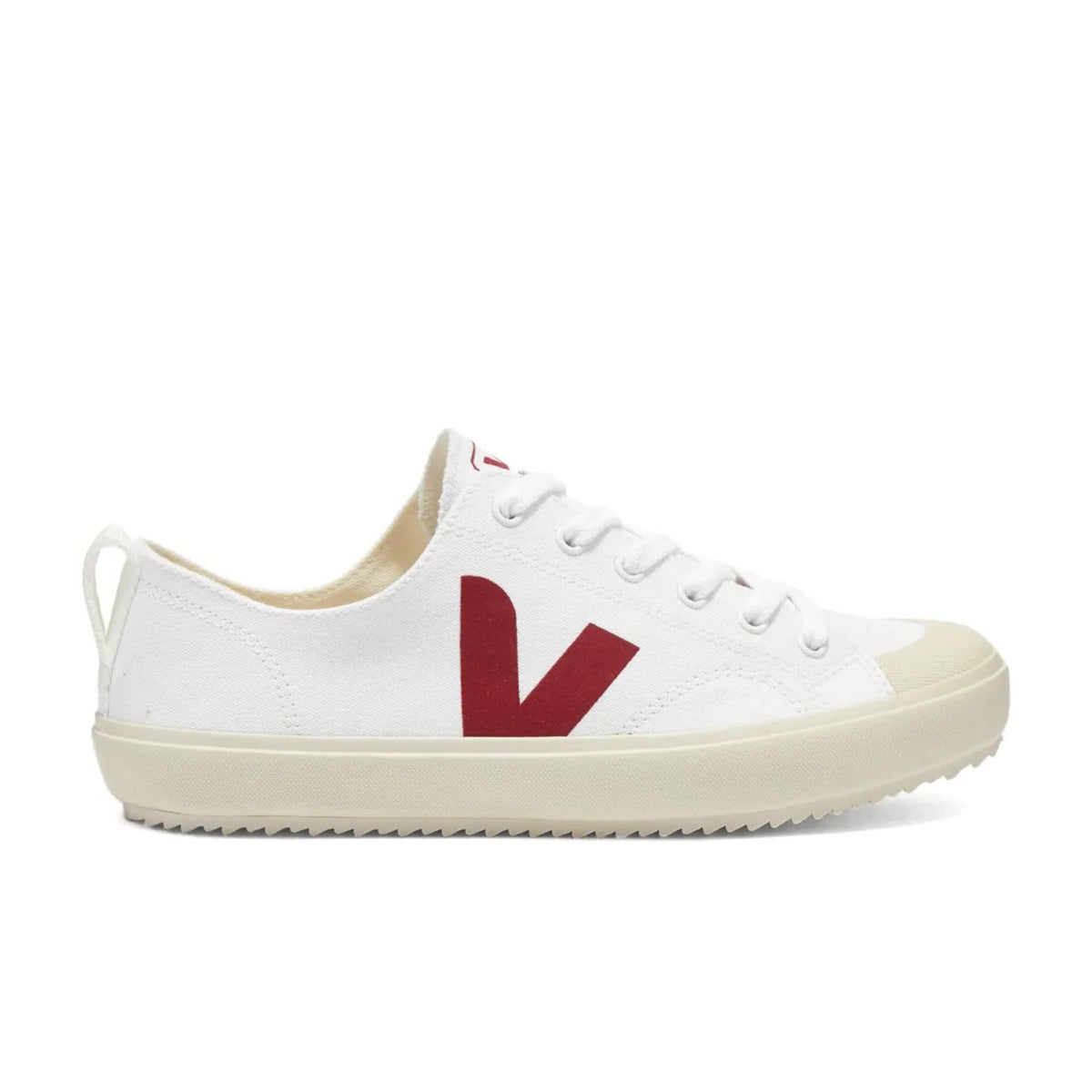 White Canvas Low Top Trainers K283