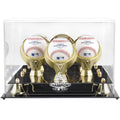 Golden Classic Three Baseball Logo Display Case Y9140