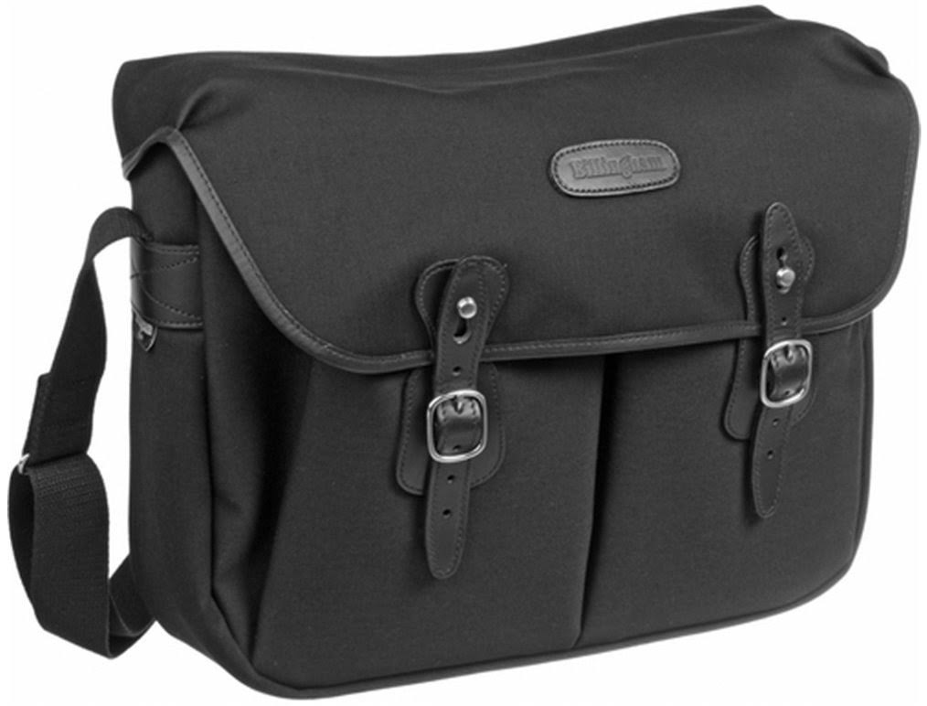 Black FiberNyte Shoulder Bag with Black Leather Trim R354215