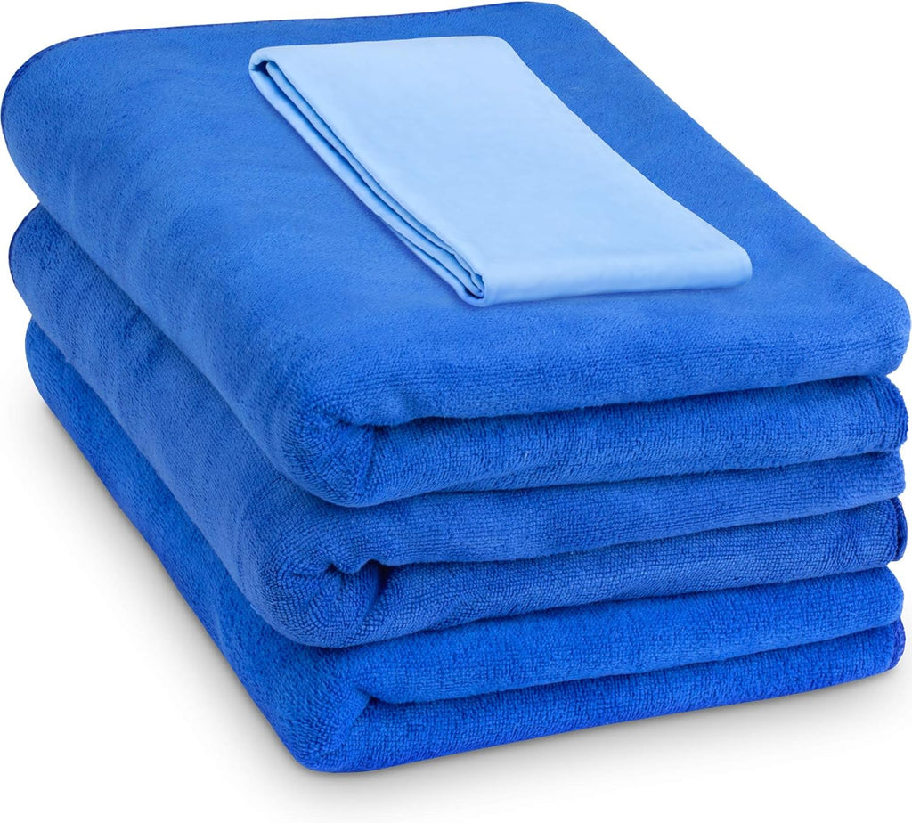 Large Car Drying Towel 24” x 60” (5 Pack) Microfiber Towels L204297