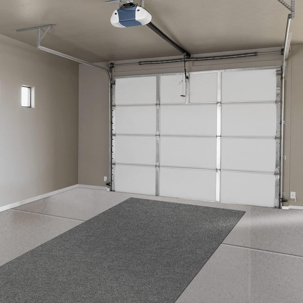 Indoor Outdoor Carpet with Rubber Marine Backing - Gray - 6 Feet x 10 Feet G556