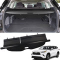 Black Retractable Cargo Trunk Cover Q130