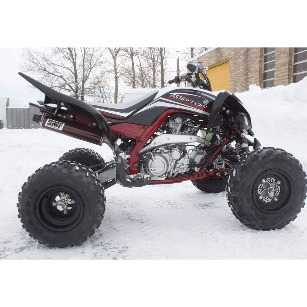 Black Full System Exhaust for Yamaha Raptor 700 Z128