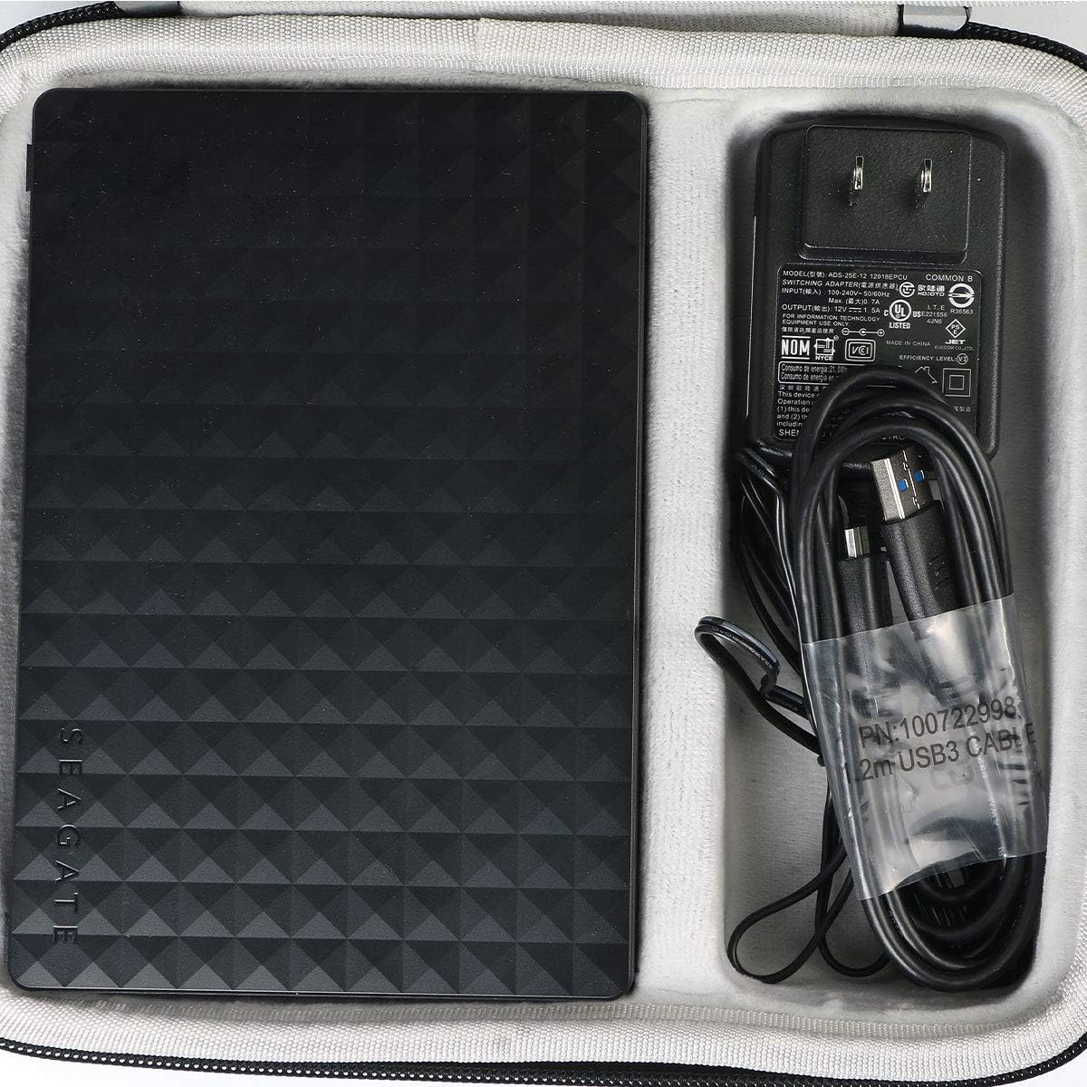 Hard Travel Case for External Hard Drive G7741