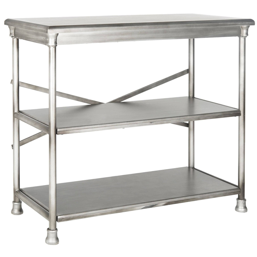Dark Silver Medium Bookcase S953996